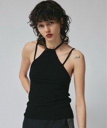 led.tokyo | 【led.tokyo】ホルターネックキャミセットロングスリーブTEE(Tシャツ/カットソー)