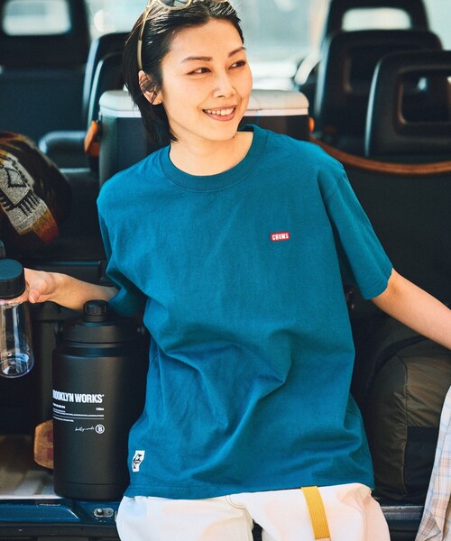 FREAK'S STORE(フリークスストア)の「限定展開 CHUMS×FREAK'S STORE/チャムス 別注 バックプリント クルーネックTシャツ/WHO IS BOOBY BIRD(Tシャツ/カットソー・メンズ・サックスブルー/ブラック/ホワイト/ベージュ・MEDIUM/LARGE/SMALL/X-LARGE)」の20枚目の写真