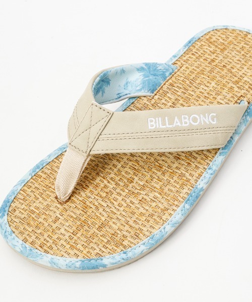 BILLABONG(ビラボン)の「BILLABONG メンズ TATAMI THONGS サンダル 【2024年春夏モデル】/ビラボン畳素材ビーサン(ビーチサンダル)(サンダル・メンズ・ブラウン/ブルー・27cm/26cm)」の7枚目の写真