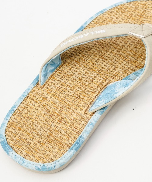 BILLABONG(ビラボン)の「BILLABONG メンズ TATAMI THONGS サンダル 【2024年春夏モデル】/ビラボン畳素材ビーサン(ビーチサンダル)(サンダル・メンズ・ブラウン/ブルー・27cm/26cm)」の8枚目の写真