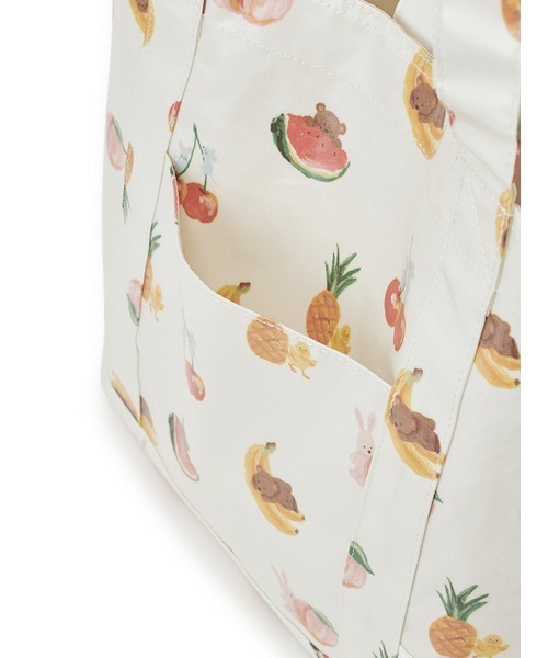 ジェラートピケ　フルーツアニマル ベビー フルーツ アニマル 帽子 スタイ セット｜ジェラートピケ