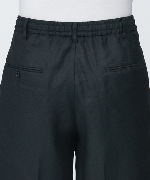 無印良品(ムジルシリョウヒン)の「紳士 ヘンプ混ショートパンツ(その他パンツ・メンズ・ブラック/グレー系1/ライトグリーン・XL/S/M/L)」の8枚目の写真