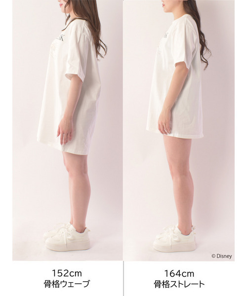 MIIA(ミーア)の「【Disney/ピーター・パン】グラフィックプリントビッグTシャツ(Tシャツ/カットソー・レディース・オフホワイト/ブラック・FREE)」の11枚目の写真