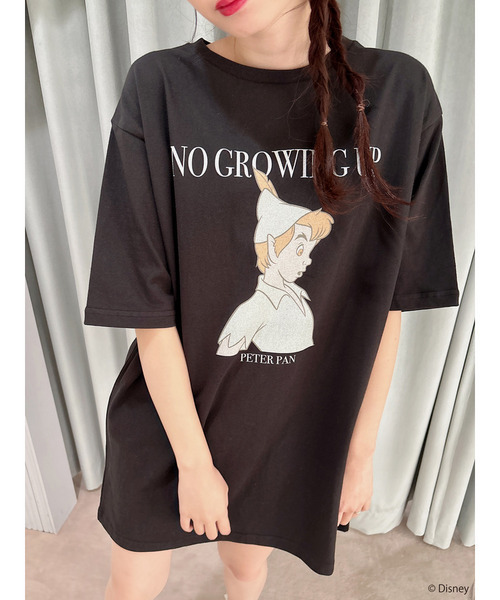 Disney/ピーター・パン】グラフィックプリントビッグTシャツ（Tシャツ