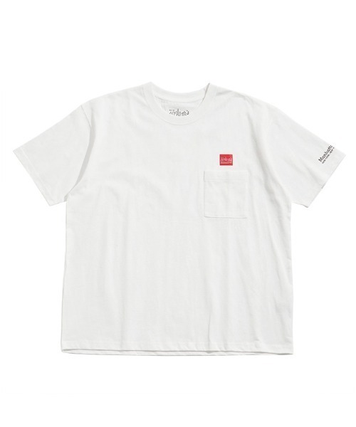 Manhattan Portage（マンハッタンポーテージ）の「Short Sleeve Print T-Shirt（Tシャツ/カットソー・メンズ・ブラック/レッド/ホワイト・SMALL/LARGE/MEDIUM/X-LARGE）」の2枚目の写真