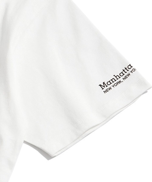 Manhattan Portage（マンハッタンポーテージ）の「Short Sleeve Print T-Shirt（Tシャツ/カットソー・メンズ・ブラック/レッド/ホワイト・SMALL/LARGE/MEDIUM/X-LARGE）」の6枚目の写真