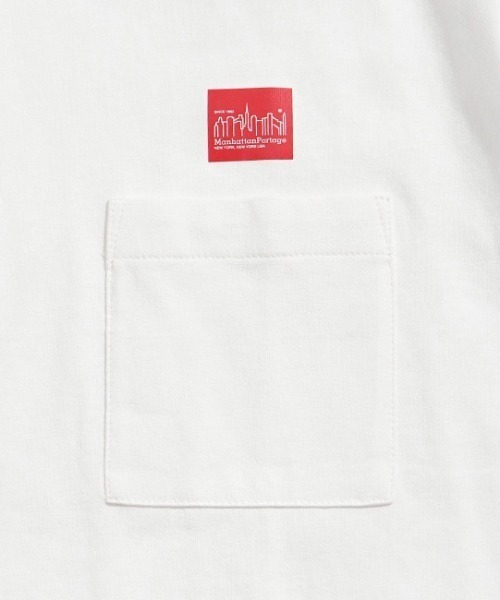 Manhattan Portage（マンハッタンポーテージ）の「Short Sleeve Print T-Shirt（Tシャツ/カットソー・メンズ・ブラック/レッド/ホワイト・SMALL/LARGE/MEDIUM/X-LARGE）」の7枚目の写真