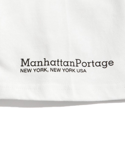 Manhattan Portage（マンハッタンポーテージ）の「Short Sleeve Print T-Shirt（Tシャツ/カットソー・メンズ・ブラック/レッド/ホワイト・SMALL/LARGE/MEDIUM/X-LARGE）」の8枚目の写真