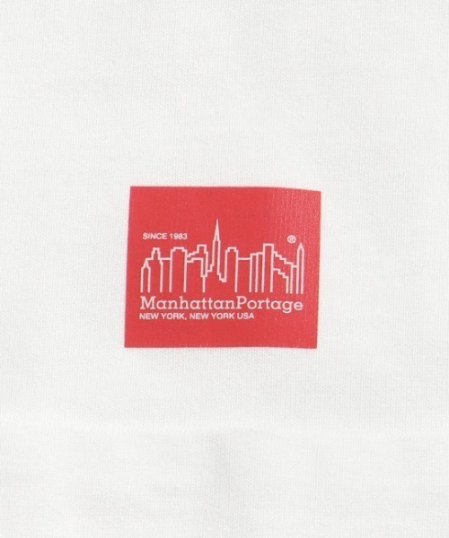Manhattan Portage（マンハッタンポーテージ）の「Short Sleeve Print T-Shirt（Tシャツ/カットソー・メンズ・ブラック/レッド/ホワイト・SMALL/LARGE/MEDIUM/X-LARGE）」の9枚目の写真