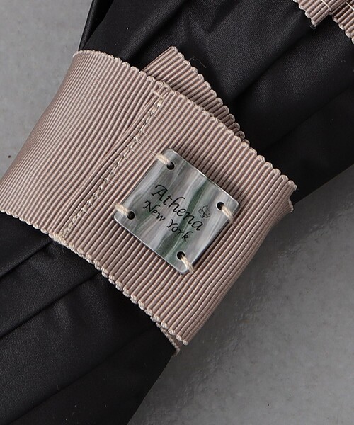 Athena New York(アシーナニューヨーク)の「【一部別注】<Athena New York>CAMILA 晴雨兼用 長傘(長傘・レディース・ライトブルー/ブラック・FREE)」の13枚目の写真