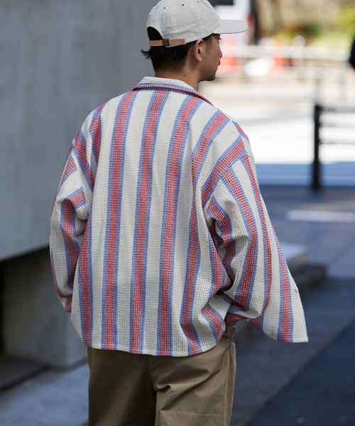 JOURNAL STANDARD relume(ジャーナルスタンダード レリューム)の「INDIA COTTON クロシェアミ レギュラーシャツ(シャツ/ブラウス・メンズ・レッド/グリーン/ブラック・LARGE/MEDIUM)」の21枚目の写真