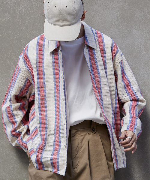 JOURNAL STANDARD relume(ジャーナルスタンダード レリューム)の「INDIA COTTON クロシェアミ レギュラーシャツ(シャツ/ブラウス・メンズ・レッド/グリーン/ブラック・LARGE/MEDIUM)」の20枚目の写真