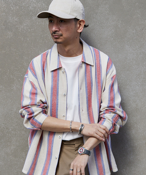 JOURNAL STANDARD relume(ジャーナルスタンダード レリューム)の「INDIA COTTON クロシェアミ レギュラーシャツ(シャツ/ブラウス・メンズ・レッド/グリーン/ブラック・LARGE/MEDIUM)」の19枚目の写真