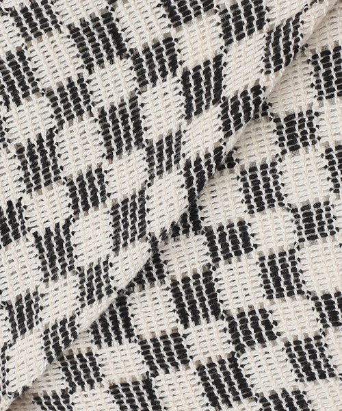 JOURNAL STANDARD relume(ジャーナルスタンダード レリューム)の「INDIA COTTON クロシェアミ レギュラーシャツ(シャツ/ブラウス・メンズ・レッド/グリーン/ブラック・LARGE/MEDIUM)」の5枚目の写真
