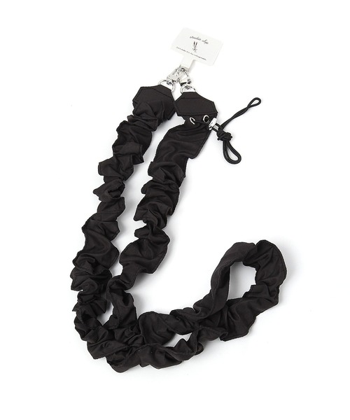 studio CLIP（スタディオクリップ）の「フリルドロストスマホショルダー（スマホグッズ・レディース・ベージュ/ブラック/カーキ・FREE）」の2枚目の写真