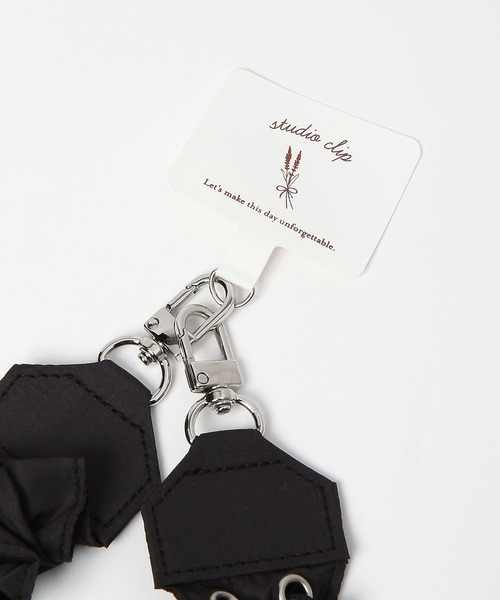 studio CLIP（スタディオクリップ）の「フリルドロストスマホショルダー（スマホグッズ・レディース・ベージュ/ブラック/カーキ・FREE）」の6枚目の写真