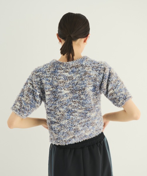 MERLOT(メルロー)の「リボンヤーンカラープルオーバー(Tシャツ/カットソー・レディース・ピンク/ミント/ブルー/アイボリー/その他・FREE)」の12枚目の写真