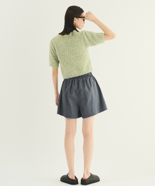 MERLOT(メルロー)の「リボンヤーンカラープルオーバー(Tシャツ/カットソー・レディース・ピンク/ミント/ブルー/アイボリー/その他・FREE)」の6枚目の写真