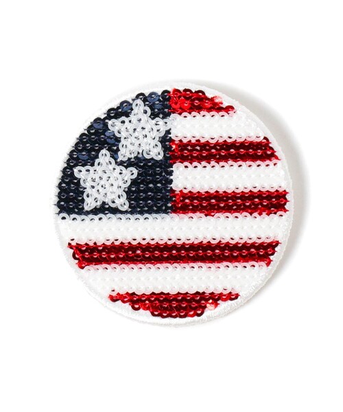 BEAMS BOY（ビームスボーイ）の「SOFT CREAM / PATCH BADGE（ブローチ/コサージュ・レディース・ネイビー/その他/ブラック・ONE SIZE）」の8枚目の写真