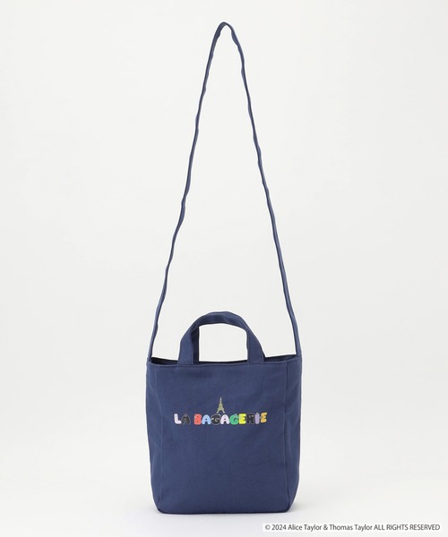 LA BAGAGERIE（ラバガジェリー）の「BARBAPAPA×LA BAGAGERIE   バーバパパコラボ　2WAYバッグ　Ｓ（エコバッグ/サブバッグ・レディース・ネイビー/ナチュラル/ブラック・FREE）」の17枚目の写真