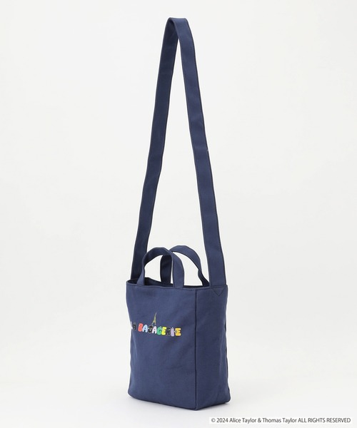 LA BAGAGERIE（ラバガジェリー）の「BARBAPAPA×LA BAGAGERIE   バーバパパコラボ　2WAYバッグ　Ｓ（エコバッグ/サブバッグ・レディース・ネイビー/ナチュラル/ブラック・FREE）」の16枚目の写真