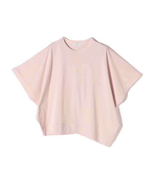 SHIPS(シップス)の「assiette:〈手洗い可能〉プレミアム 天竺 ワイド(Tシャツ/カットソー・レディース・ピンク系その他/ホワイト系その他/キャメル/ネイビー/ブラック・ONE SIZE)」の5枚目の写真
