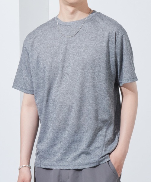 Anchor Smith(アンカー スミス)の「DRY吸水速乾メッシュ デザインアソート半袖Tシャツ(Tシャツ/カットソー・メンズ・ホワイト/レッド系2/イエロー系/ブルー系4/オレンジ系/ネイビー系/ブルー系2/ブルー系/ネイビー系2/ブルー系3/チャコール/ホワイト系3/ホワイト系2/ホワイト系/ホワイト系5/ホワイト系4/ブラック系/ホワイト系6/ブラック系2/ブラック系4/ブラック系3/グレー系2/グレー系/ネイビー/グレー/オレンジ/ブルー・LL/M/L)」の9枚目の写真
