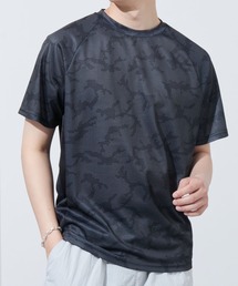 DRY吸水速乾メッシュ デザインアソート半袖Tシャツ