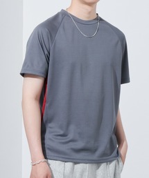 DRY吸水速乾メッシュ デザインアソート半袖Tシャツ
