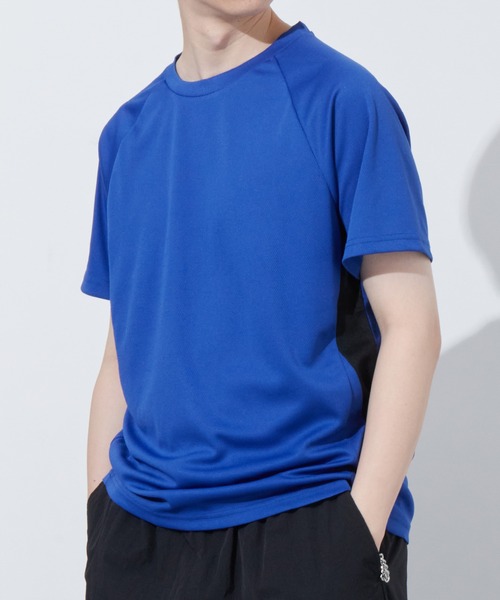 Anchor Smith(アンカー スミス)の「DRY吸水速乾メッシュ デザインアソート半袖Tシャツ(Tシャツ/カットソー・メンズ・ホワイト/レッド系2/イエロー系/ブルー系4/オレンジ系/ネイビー系/ブルー系2/ブルー系/ネイビー系2/ブルー系3/チャコール/ホワイト系3/ホワイト系2/ホワイト系/ホワイト系5/ホワイト系4/ブラック系/ホワイト系6/ブラック系2/ブラック系4/ブラック系3/グレー系2/グレー系/ネイビー/グレー/オレンジ/ブルー・LL/M/L)」の21枚目の写真