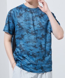 DRY吸水速乾メッシュ デザインアソート半袖Tシャツ