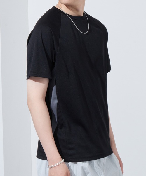 セール】DRY吸水速乾メッシュ デザインアソート半袖Tシャツ（T
