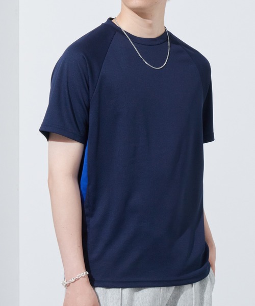 セール】DRY吸水速乾メッシュ デザインアソート半袖Tシャツ（T