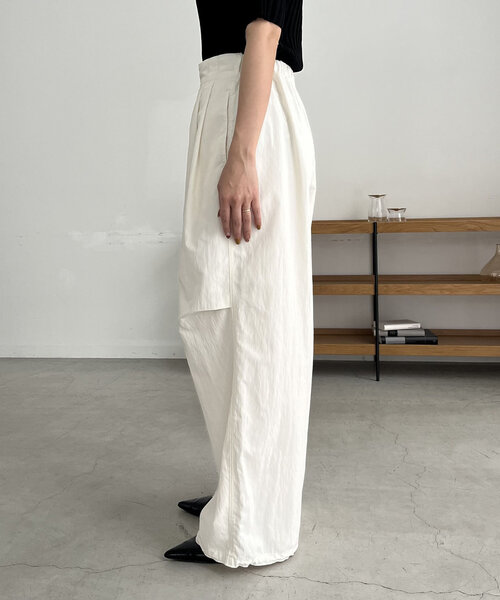 CAPRICIEUX LE'MAGE（カプリシューレマージュ）の「パラシュートパンツ（その他パンツ・レディース・ブラック/ホワイト・38/36）」の12枚目の写真