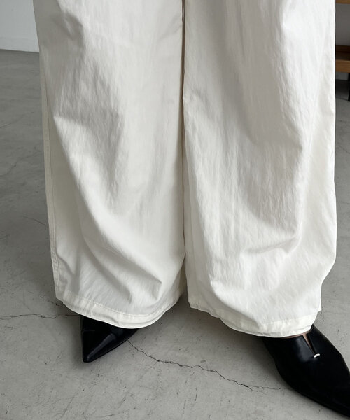 CAPRICIEUX LE'MAGE（カプリシューレマージュ）の「パラシュートパンツ（その他パンツ・レディース・ブラック/ホワイト・38/36）」の18枚目の写真