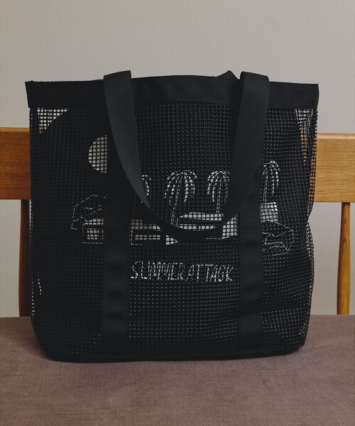 【セール】OGAWA YOHEI × BEAMS T / 3WAY MESH TOTE(トートバッグ)|BEAMS T(ビームスティー)