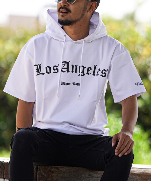 adamsJUGGLER(アダムスジャグラー)の「W/R O.Eショートパーカー(パーカー・メンズ・ブラック/ホワイト・M/L/XL)」の18枚目の写真