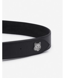 『メゾンボワネ×メゾンキツネ』コラボベルト別注 フランス製 2色 83-93 Maison Kitsune（メゾンキツネ）の「FOX HEAD BELT（ベルト