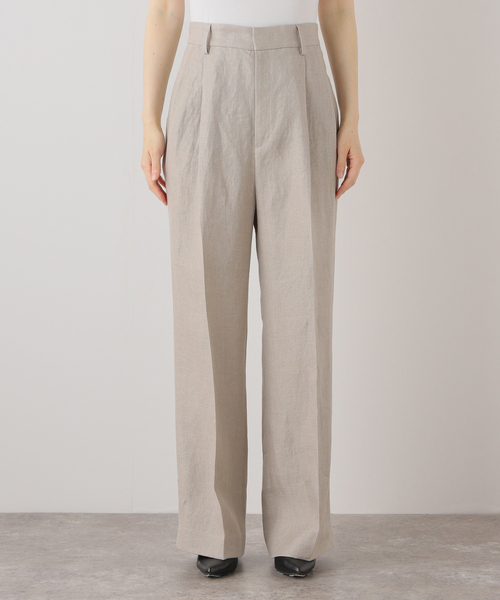 Deuxieme Classe（ドゥーズィエムクラス）の「*OGLINEN タックパンツ（その他パンツ・レディース・アイボリー・34/36/38）」の13枚目の写真