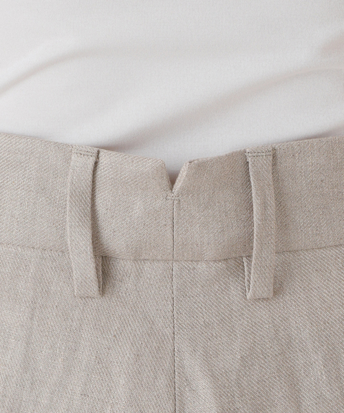 Deuxieme Classe（ドゥーズィエムクラス）の「*OGLINEN タックパンツ（その他パンツ・レディース・アイボリー・34/36/38）」の18枚目の写真