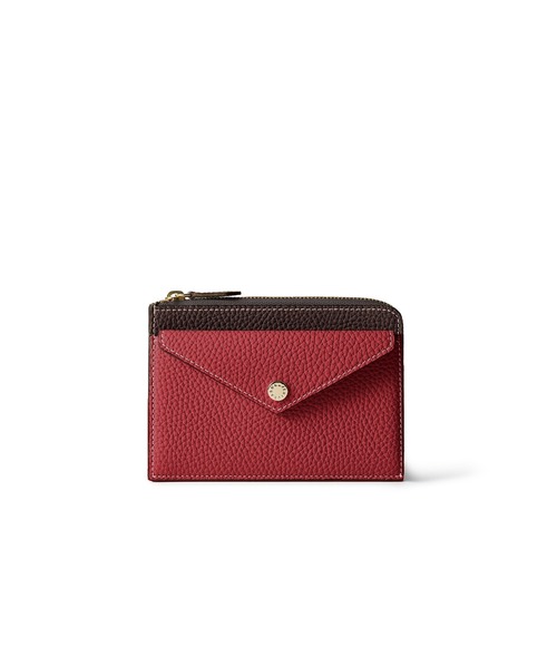 BONAVENTURA エンベロープミニジップウォレット BONAVENTURA｜エンベロープ ミニジップ ウォレット シュリンクレザー