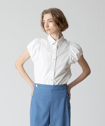 allureville アルアバイル　ボーダージオメトリックボウタイブラウス allureville アルアバイルボーダージオメトリックボウタイブラウス