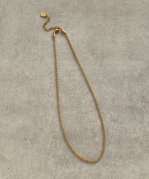 GOLDY（ゴールディ）の「【金属アレルギー軽減】ロープ チェーン ステンレス ネックレス（ネックレス・レディース・シルバー系1/ゴールド系1/シルバー系2/ゴールド系2・FREE）」の13枚目の写真