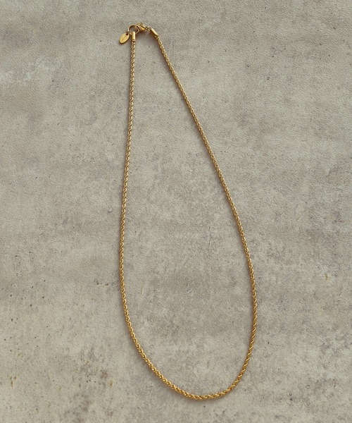 GOLDY（ゴールディ）の「【金属アレルギー軽減】ロープ チェーン ステンレス ネックレス（ネックレス・レディース・シルバー系1/ゴールド系1/シルバー系2/ゴールド系2・FREE）」の12枚目の写真