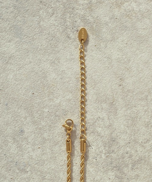 GOLDY（ゴールディ）の「【金属アレルギー軽減】ロープ チェーン ステンレス ネックレス（ネックレス・レディース・シルバー系1/ゴールド系1/シルバー系2/ゴールド系2・FREE）」の10枚目の写真