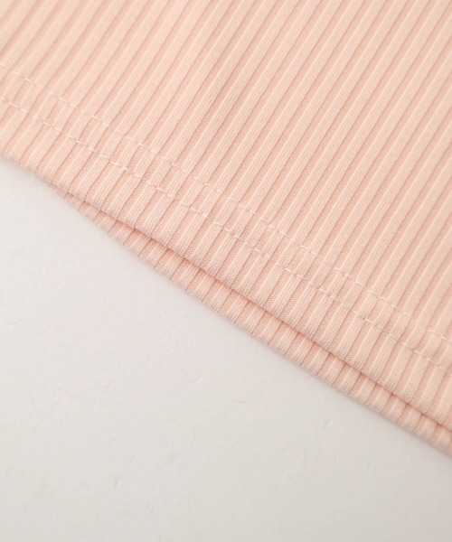 URBAN CHERRY（アーバンチェリー）の「襟付きノースリーブリブトップス（その他トップス・キッズ・ピンク/グリーン・110cm/120cm/130cm/140cm）」の10枚目の写真