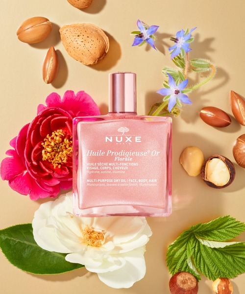 NUXE（ニュクス）の「プロディジュー フローラル ゴールド オイル 50mL（美容液/オイル/クリーム・レディース・その他・FREE）」の4枚目の写真