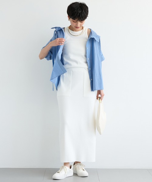 BARNYARDSTORM(バンヤードストーム)の「BARNYARDSTORM / フーディーシャツ(シャツ/ブラウス・レディース・ブルー/ホワイト・FREE)」の21枚目の写真