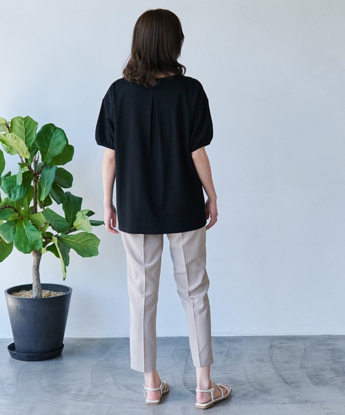 Arnold Palmer(アーノルドパーマー)の「フェイクレイヤード プルオーバー(Tシャツ/カットソー・レディース・ホワイト/ブラック・S/M/L)」の9枚目の写真
