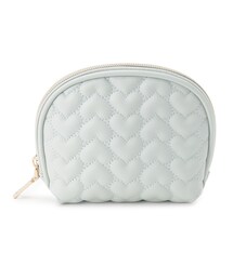 ◆ハートキルティングポーチ